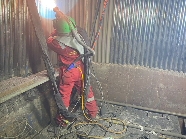 METAL COATING PLTU BANJARSARI #1 127sqm